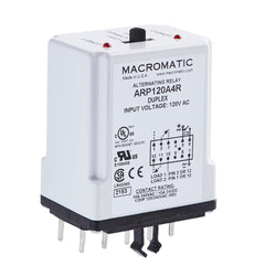 Macromatic ARP024A4R Duplexor | 12V AC/DC | 10A DPDT | Plug-in  | Blackhawk Supply