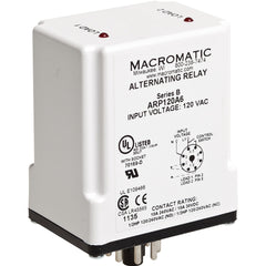 Macromatic ARP120A2 Duplex Alternating Relay | 10 Amp | 120VAC | DPDT | 11 pin  | Blackhawk Supply