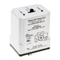 ARP024A8R | Duplex Alternating Relay | 10 Amp | 24VAC | DPDT | 8 pin | selector switch | cross wired | Macromatic