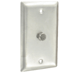 Dwyer A-417A 2 in. x 4 in. SS conduit box-cover filtered static pressure pick-up  | Blackhawk Supply