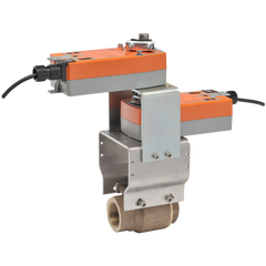 Belimo B239VS+2*AFX24-MFT95-X1 Ball Valve | 1.5" | 2 Way | 84 Cv | w/ Spg Rtn | 24V | MFT  | Blackhawk Supply