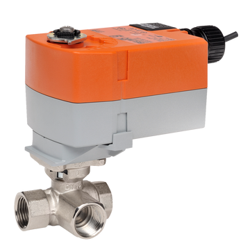 Belimo B317+TFRX120 CCV | 0.75" | 3 Way | 4.7 Cv | w/ Spg Rtn | 100-240V | On/Off  | Blackhawk Supply
