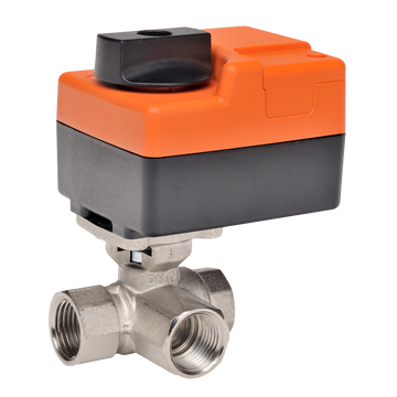 Belimo B315B+TR24-3/500 US CCV | 0.5" | 3 Way | 10 Cv | w/ Non-Spg | 24V | On/Off  | Blackhawk Supply