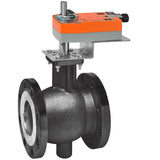 Belimo B6300VB-207+AFX24-MFT-X1 VBall Valve | 3" | 2 Way | 207 Cv | w/ Spring Return | 24V | MFT  | Blackhawk Supply