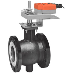 Belimo B6400VB-350+GKX24-MFT-X1 VBall Valve | 4" | 2 Way | 350 Cv | w/ Electronic FS | 24V | MFT  | Blackhawk Supply