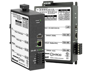 Contemporary Controls BASGLX-M1 Modbus to BACnet gateway with virtual routing  | Blackhawk Supply