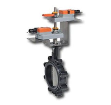 Belimo F6100HD+2*GMX24-MFT-X1 Butterfly Valve | 4" | 2 Way | 600Cv | w/ Non-Spring | 24V | MFT  | Blackhawk Supply