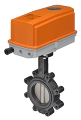 Belimo F680HDU+GRCB24-3-T N4H Butterfly Valve | 3" | 2 Way | 302Cv | w/ Non-Spring | 24V | Floating | NEMA 4 | WITH HEATER OPTION  | Blackhawk Supply