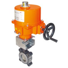 Belimo F6450-300SHP+SY9-120MFT Butterfly Valve | 18" | 2 Way | 9712Cv | w/ Non-Spring | 120V | MFT | SW | NEMA 4XH  | Blackhawk Supply