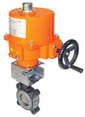 Belimo F6450-300SHP+SY8-110 Butterfly Valve | 18" | 2 Way | 9712Cv | w/ Non-Spring | 120V | On/Off | SW | NEMA 4XH  | Blackhawk Supply