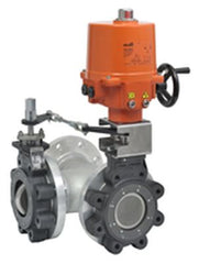 Belimo F750-300SHP+SY2-220 Butterfly Valve | 2" | 3 Way | 100Cv | w/ Non-Spring | 230V | On/Off | SW | NEMA 4XH  | Blackhawk Supply