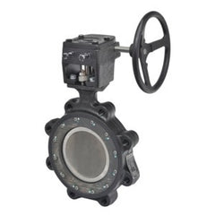 Belimo F6450-150SHP+GW23 Butterfly Valve | 18" | 2 Way | 11400Cv | w/ Gear Wheel  | Blackhawk Supply