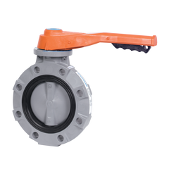 Hayward BYV22030A0EL000 3" Butterfly Valve w/CPVC Body; CPVC Disc; EPDM liner & seals; lever operator  | Blackhawk Supply