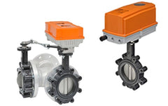 Belimo F7100-150SHP+SY3-24 Butterfly Valve | 4" | 3 Way | 451Cv | w/ Non-Spring | 24V | On/Off | SW | NEMA 4XH  | Blackhawk Supply