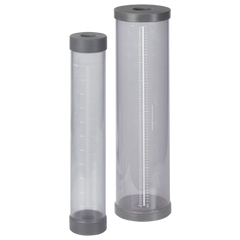 Hayward CCS1115000TS CCS Series 2" Sealed Calibration Column, 15000mL, 480 GPH, PVC, threaded connections  | Blackhawk Supply