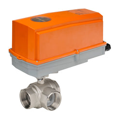 Belimo B352+AFRXUP N4H Characterized Control Valve (CCV), 2", 3-way | Configurable Valve Actuator, Spring return, AC24-240V / DC24-125V, On/Off, NEMA4X | Belimo | WITH HEATER OPTION  | Blackhawk Supply