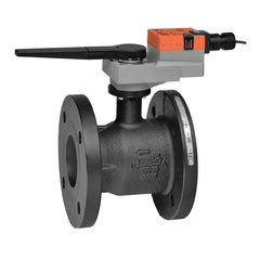 Belimo B6600S-400-250+GRX24-3 Characterized Control Valve (CCV) | 6" | 2-way | ANSI Class 250 | Cv 400  | Configurable Valve Actuator | Non fail-safe | AC/DC 24 V | On/Off | Floating point  | Blackhawk Supply