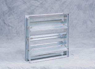 Ruskin CD356 Galv. rectangular, v-groove, class II leakage, standard duty, 1500 FPM, 5" w.c. max.  | Blackhawk Supply
