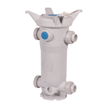 Hayward CFLV4P1S20T4V 2" Threaded GFPP Single Length Cartridge Filter Vessel  | Blackhawk Supply