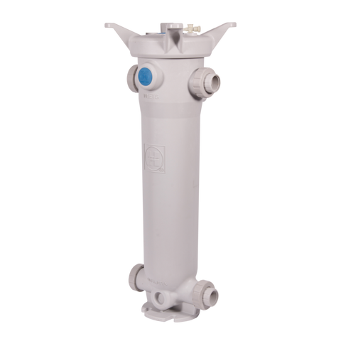 Hayward CFLV4P2S20F4V 2˝ Double Length Platinum GFPP Cartridge Filter, FPM Seals and Flanged End Connections  | Blackhawk Supply