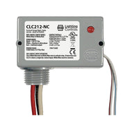 CLC212-NC | Enclosed Light Controller Relay 10 Amp SPST-N/C, Separated Class 2 Dry Contact Input, 120-277 Vac Power | Functional Devices