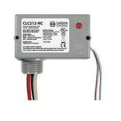 Functional Devices CLC212-NC Enclosed Light Controller Relay 10 Amp SPST-N/C, Separated Class 2 Dry Contact Input, 120-277 Vac Power  | Blackhawk Supply