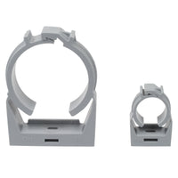 CLIC2-015-TUBE | 1-1/2 TUBING CLIC LIGHT GRAY PIPE CLAMP | (PG:893) Spears