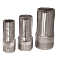 CNL-200CR-SP | 2 CRIMPLOK COMB NIPPLE THREADED LONG | Midland Metal Mfg.