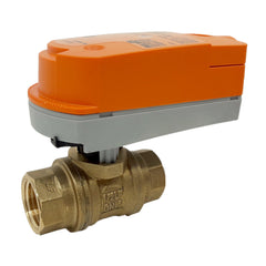 Belimo EXT-B2050-PWV-NPT+CQBUP-3 Potable Water Valve, 0.5", 2-way, DN 15, internal thread, ps 230 psi, Fluid temperature -4...212°F [-20...100°C]|Valve Actuator, Non fail-safe, AC 100...240 V, On/Off, Floating point  | Blackhawk Supply