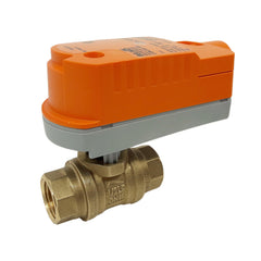 Belimo EXT-B2050-PWV-NPT+CQKXUP Potable Water Valve, 0.5", 2-way, DN 15, internal thread, ps 230 psi, Fluid temperature -4...212°F [-20...100°C]|Valve Actuator, Electronic fail-safe, AC/DC 100...240 V, On/Off  | Blackhawk Supply