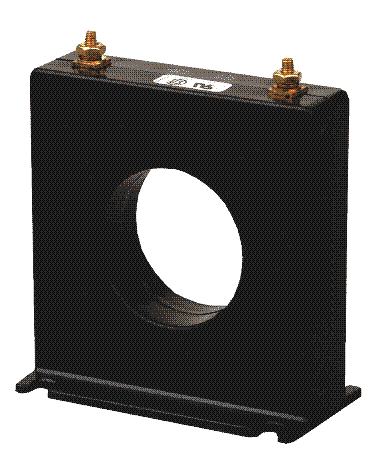 CR Magnetics CR5ASFT-251 AC Current Transformer | ANSI Metering Class | Mounting Case | (2) Terminals #8-32 | 0 - 250 AAC Input Range | 0 - 5AAC Output Range | 1.56" ID  | Blackhawk Supply