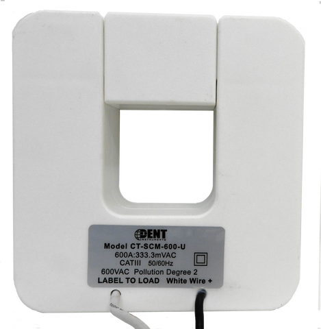 Dent CT-SCM-0600-U 600A Split Core Rectangular Slide-Out Current Transformers  | Blackhawk Supply