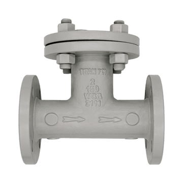 Titan CT21C0200 CAST TEE STRAINER | CARBON STEEL 2"  | Blackhawk Supply
