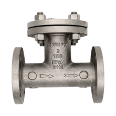 Titan CT21S0400 CAST TEE STRAINER | STAINLESS STEEL 4"  | Blackhawk Supply