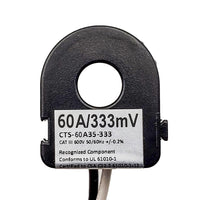 CTS-60A35-333 | Enclosed Self-Powered Solid Core 60 Amp Current Transformer with 333 mV Output | Functional Devices