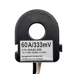 Functional Devices CTS-60A35-333 Enclosed Self-Powered Solid Core 60 Amp Current Transformer with 333 mV Output  | Blackhawk Supply