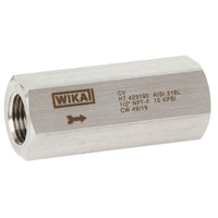 68187866 | CV5 TH/TH P 10K 3/4 NPT F/F 316/316L | Wika (OBSOLETE)