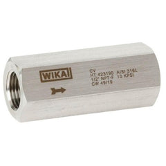 Wika 68187866 CV5 TH/TH P 10K 3/4 NPT F/F 316/316L  | Blackhawk Supply