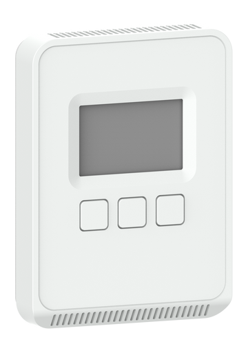 Veris CW2LA2D Sensor, CO2, Wall, LCD, Humidity w/2% Accuracy,Temp, 10k Type 2 Thermistor  | Blackhawk Supply