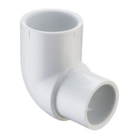 D406-101 | 3/4X1/2 PVC 90 REDUCING ELBOW DEEP SOCKET SCH40 | (PG:40) Spears