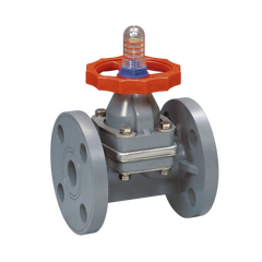 Hayward DAB2010FFK 1" CPVC Diaphragm Valve w/FPM Diaphragm; flanged end connections  | Blackhawk Supply