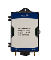 DP140X25U21F | DP140 Low Pressure Transducer | 0 to 0.25 in. | Unidirectional 4-20mA | Johnson Controls