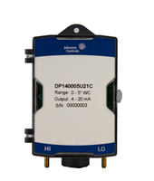 DP1400X1B11C | DP140 Low Pressure Transducer | ±0.1 in. | Bidirectional 0-5vdc | Johnson Controls