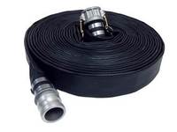 DURFL-400-CASSP | 4 DURAFLEX + C-E CAMLOCK PRE- 50' ROLL | Buchanan Hose | SUCTION AND DISCHARGE | Duraflex- Rubber Layflat Assembly | Midland Metal Mfg.