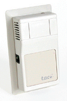 ETR100-RJ4 | Room Temp Sensor: 1.8K Ohm Thermistor for Vista Compatibility, RJ11 Communication Jack, SE Logo | Schneider Electric