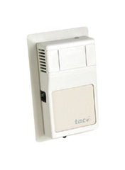 Schneider Electric ETR203-WHT Room Temp Sensor: 10K Ohm Type 2 Thermistor for I/NET Compatibility, Setpoint, Override, SE Logo  | Blackhawk Supply
