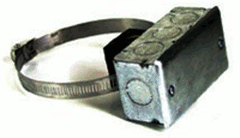 Schneider Electric ETSPK0-PB 1000 Ohm Strap On Sensor with Plastic Box  | Blackhawk Supply