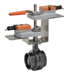 Belimo F6100VIC+2*GMB24-3-X1 Butterfly Valve | 4" | 2 Way | 820Cv | w/ Non-Spring | 24V | Floating  | Blackhawk Supply