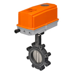 Belimo EXT-LD14106BE1AX+DKRX24-3-T N4 Potable Water Valve (BV), 6.0", 2-way, ANSI Class Consistent with 125, Cv 1579 |Valve Actuator, Electronic fail-safe, AC 24 V, On/Off, Floating point, NEMA 4X, terminals  | Blackhawk Supply