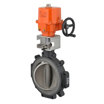 Belimo F6200-300SHP+SY4-230MFT Butterfly Valve | 8" | 2 Way | 1911Cv | w/ Non-Spring | 230V | MFT | SW | NEMA 4XH  | Blackhawk Supply